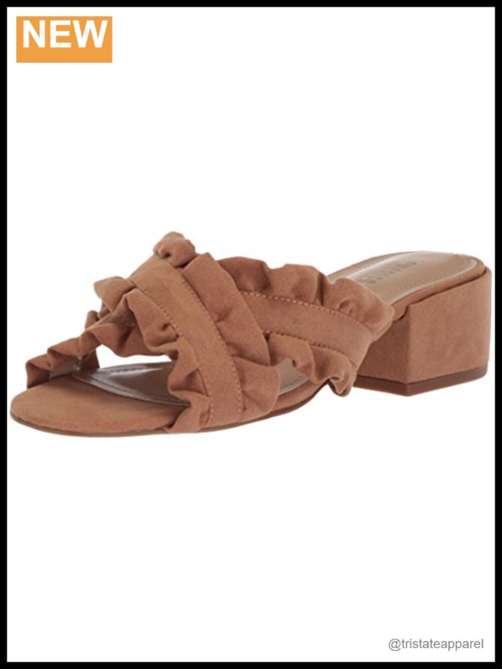 Cushioned Slide Sandal with Flexible Sole and Fringe Detail